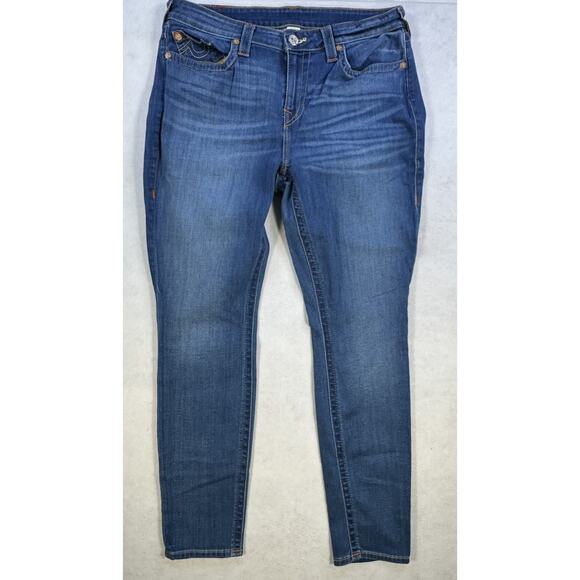 Vintage True Religion Section Skinny Seat Jeans 34 Women's - Picture 2 of 11